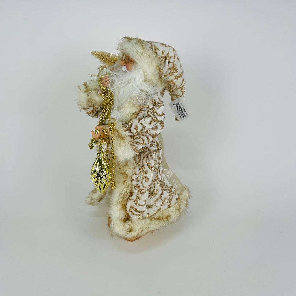 Новогодний декор - Дед Мороз золотой 50 см (арт. S1218-18) - Ип лебедев о.ю фото 2
