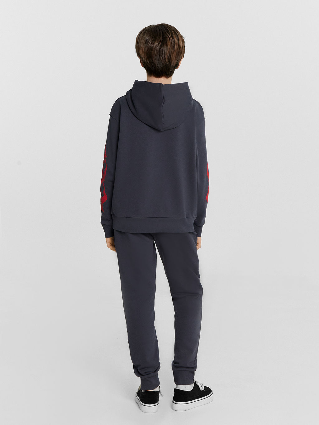 Комплект для мальчиков серый с принтом и надписью Racing - Mark formelle фото 3