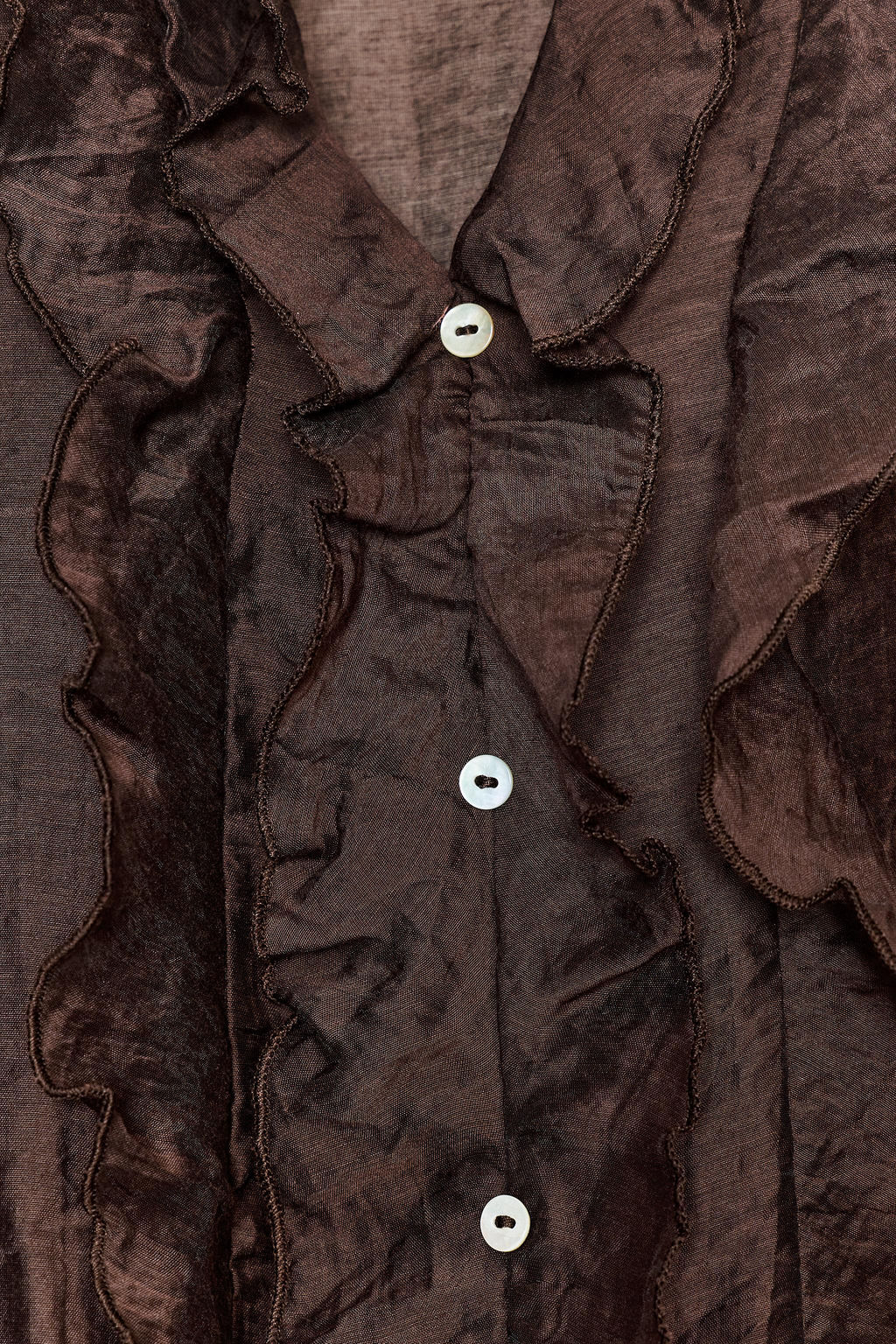 RUFFLED BLOUSE - Zara фото 8