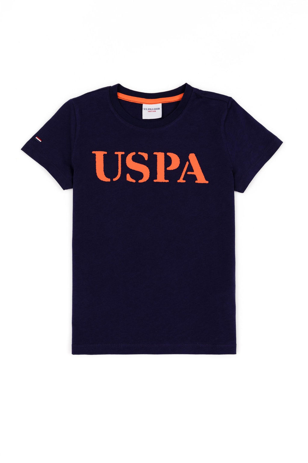 Темно-синяя футболка для мальчиков Basic - U.s. polo assn фото 4