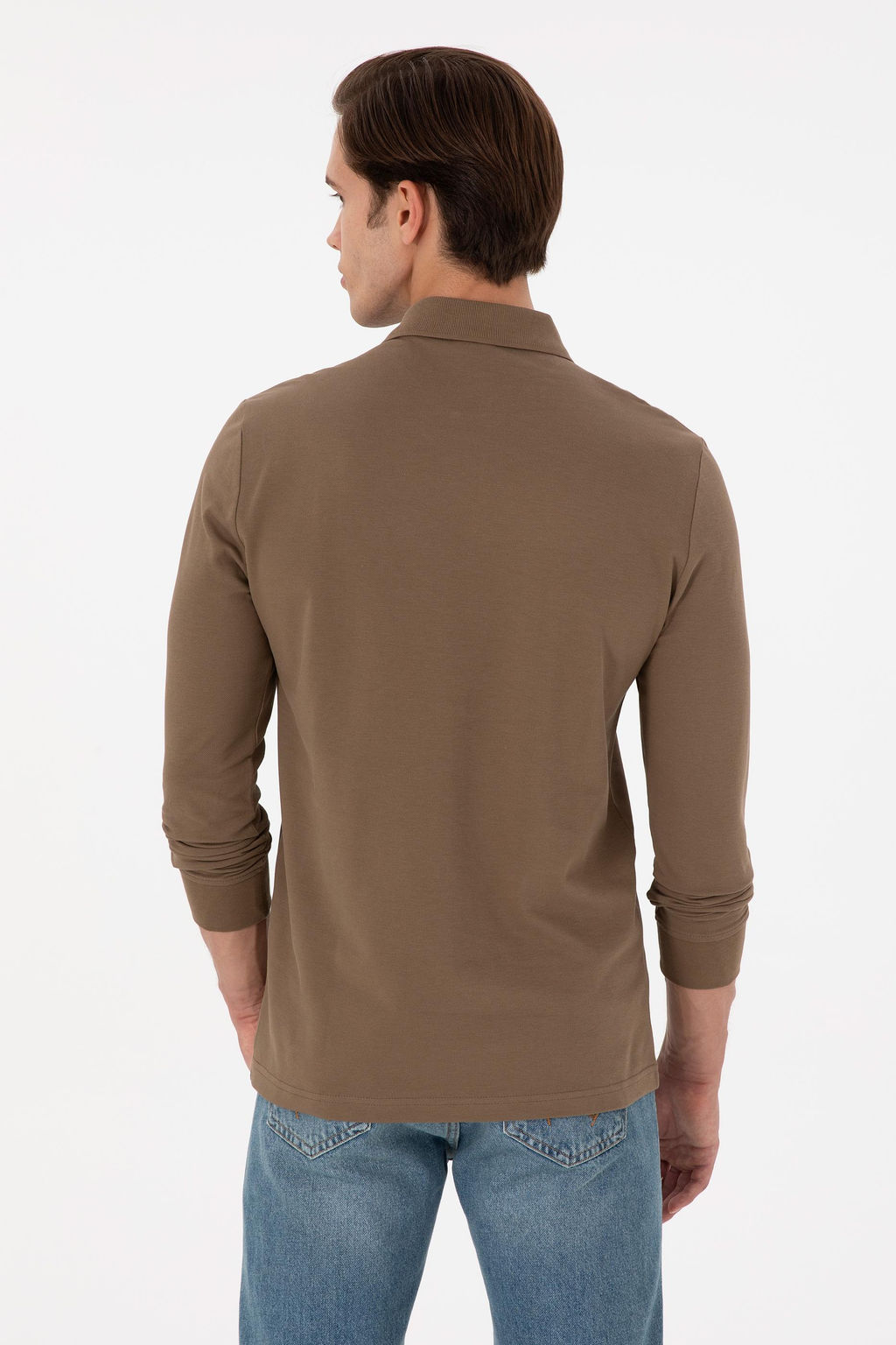 Мужской свитшот цвета хаки Неожиданная скидка в корзине - U.s. polo assn фото 5