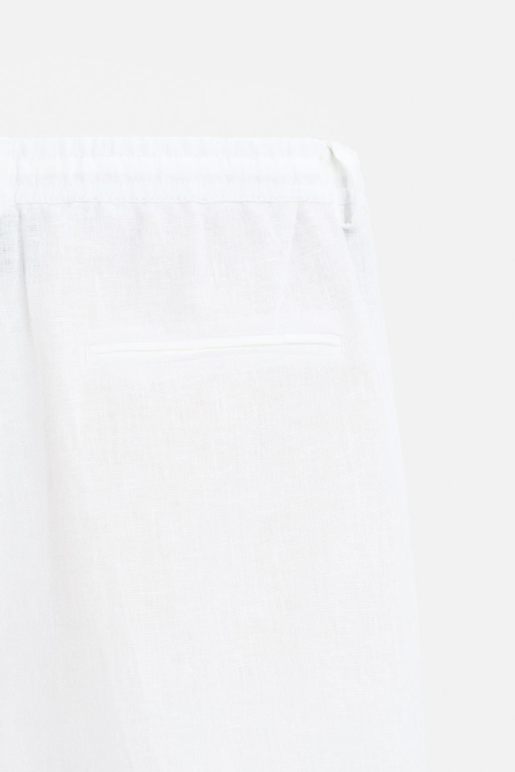 LINEN TROUSERS - Zara фото 19