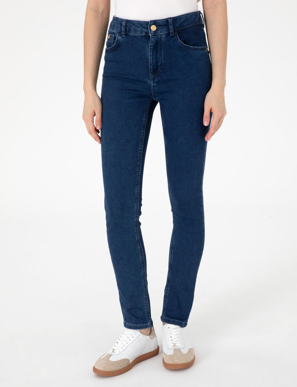 Lacivert Jean Pantolon
