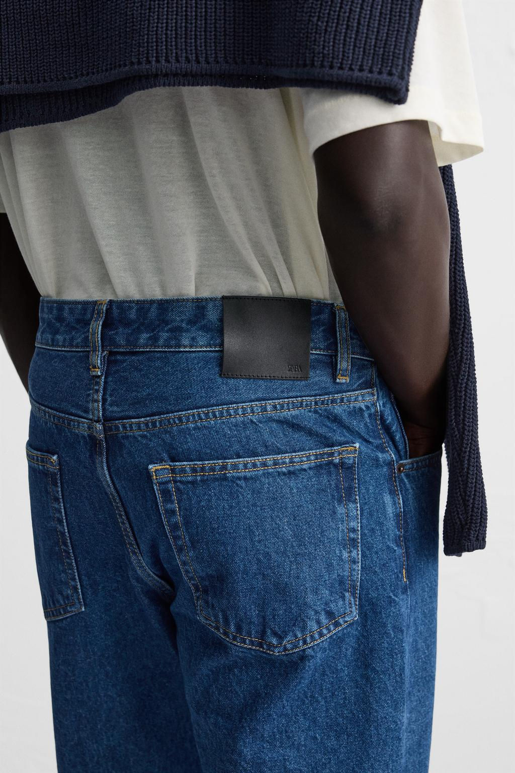 STRAIGHT-LEG JEANS - Zara фото 6