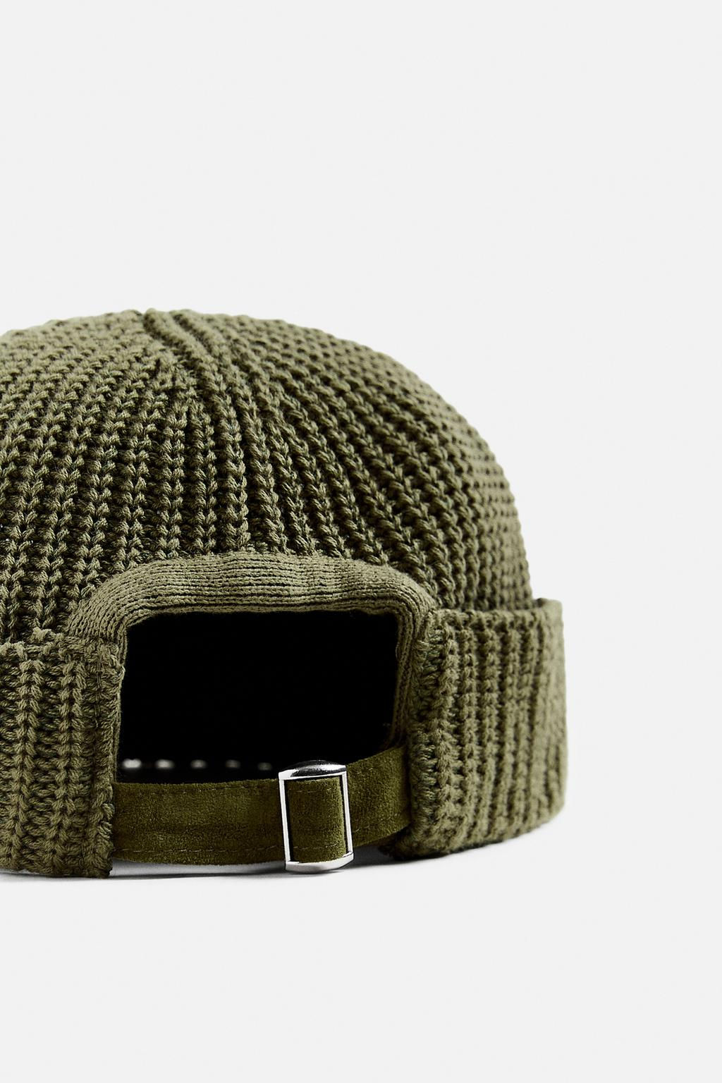 SHORT KNIT BEANIE - Zara фото 9