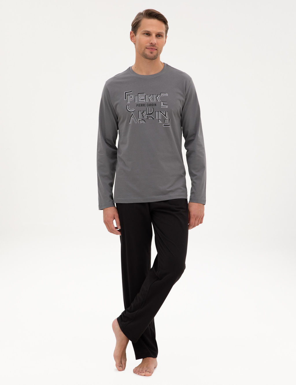 Koyu Gri Pijama Tak_m_ - Pierre cardin фото 4