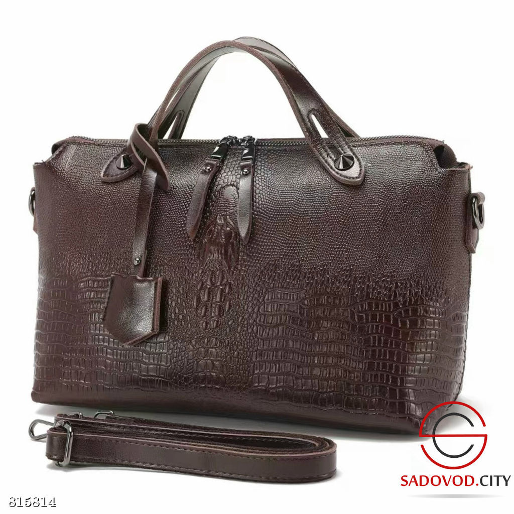 Сумка женская из кожи с доп.ремнем - Bruno фото 2