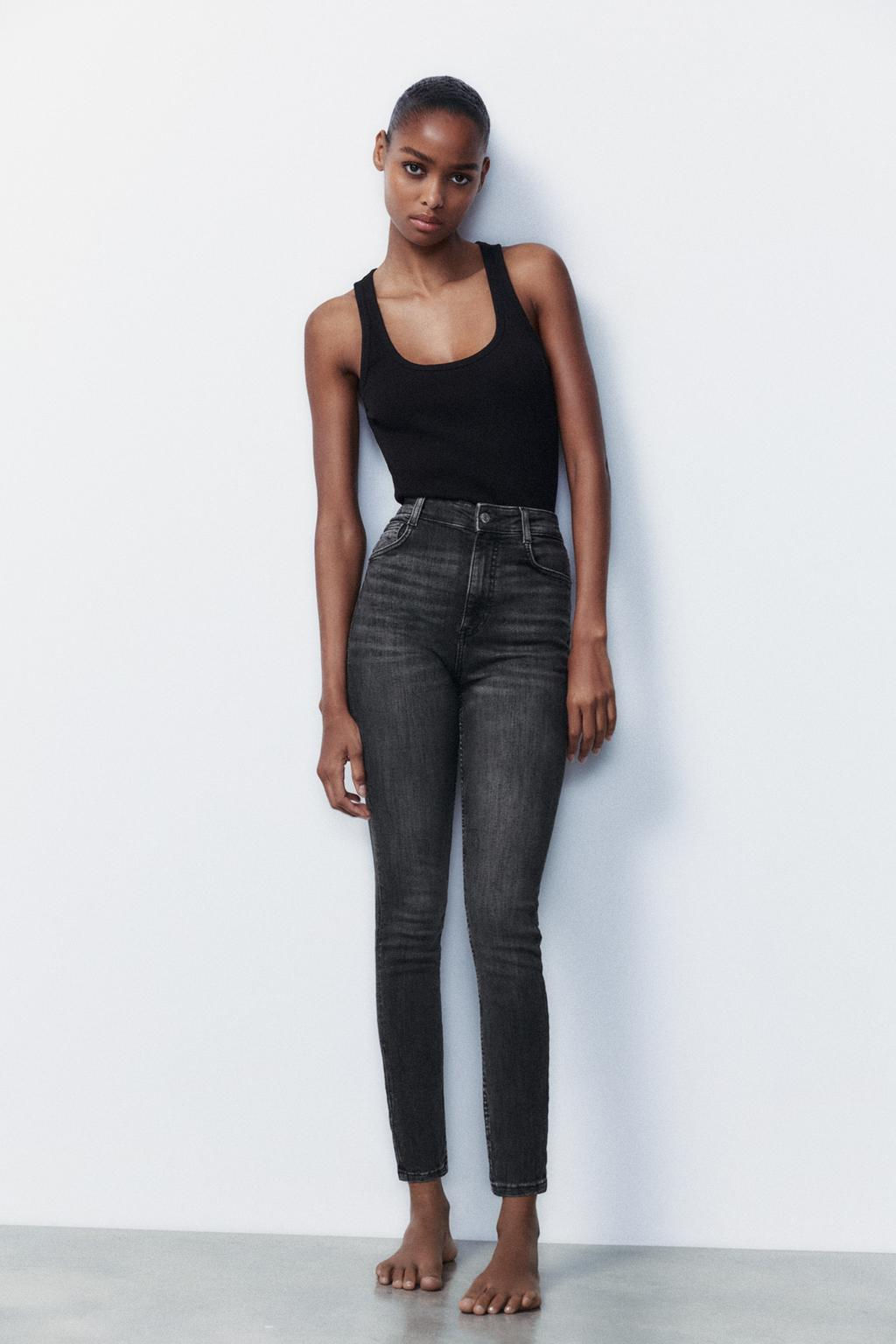 TRF SCULPT HIGH-WAIST JEANS - Zara фото 2
