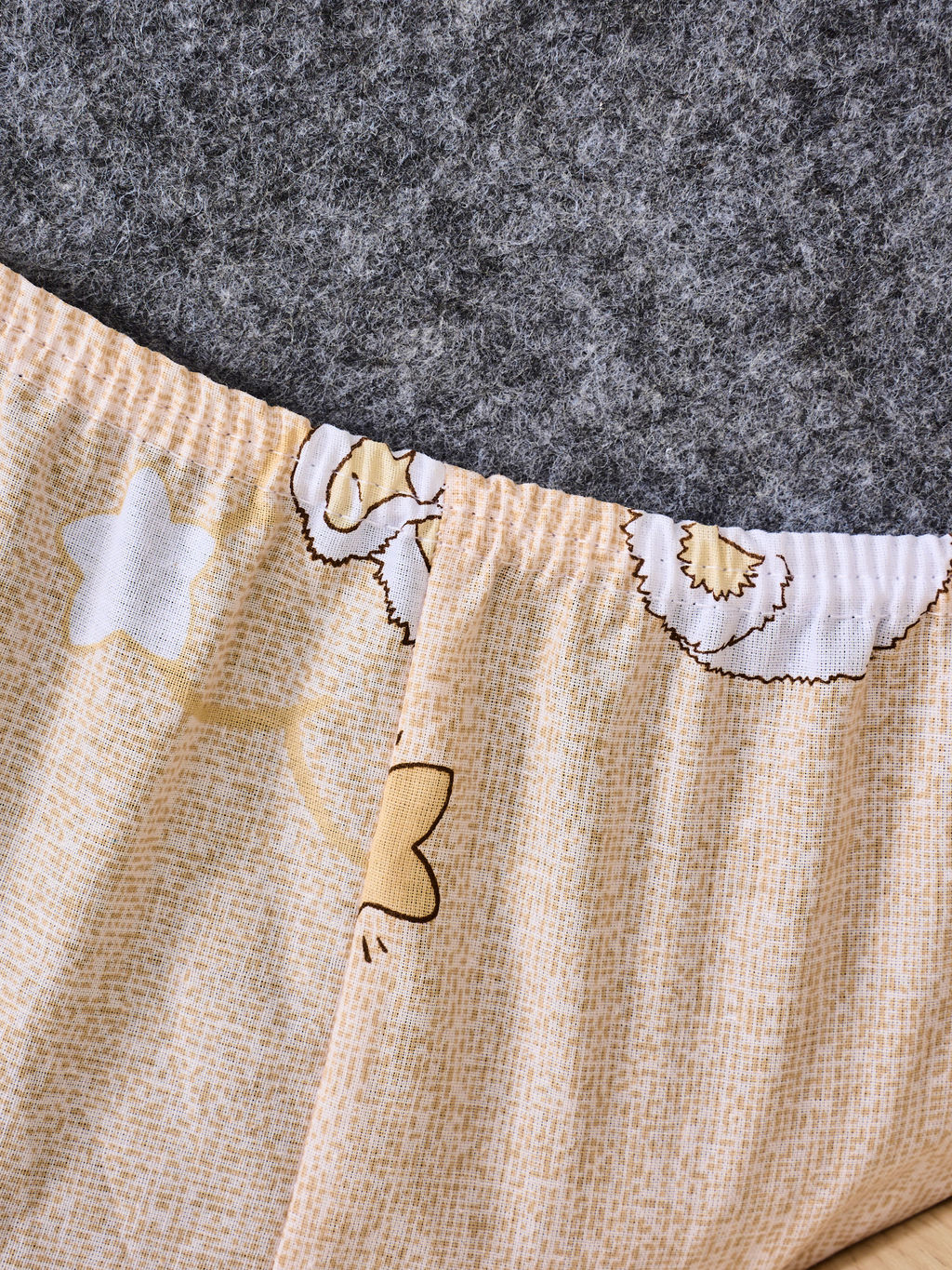 Постельное белье детское поплин с простыней на резинке - Медвежата Детский