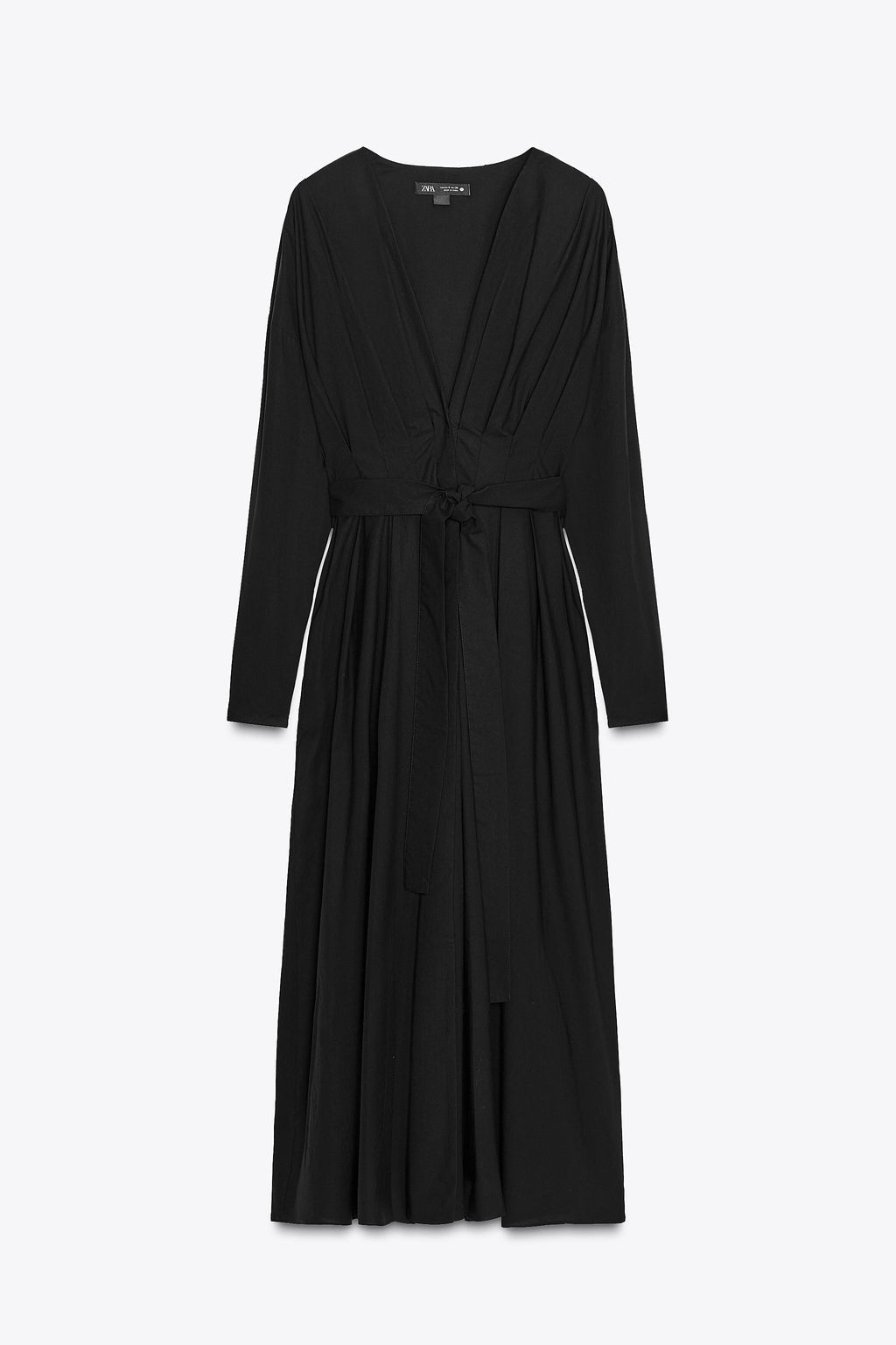 ZW COLLECTION PLEATED MIDI DRESS - Zara фото 4