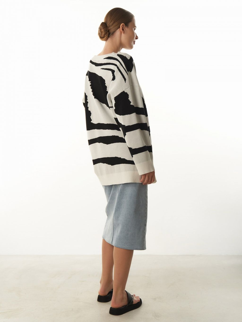 Conso/KJL 230796 - black/milk Джемпер женский  фото 5