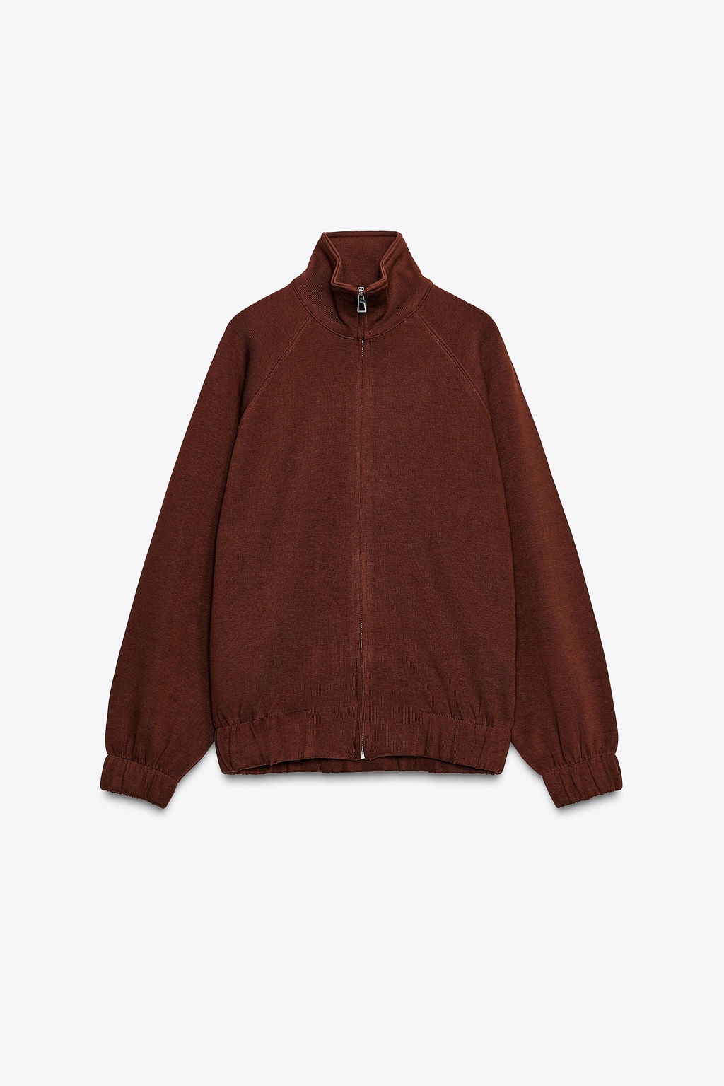 SOFT ZIP-UP SWEATSHIRT - Zara фото 5