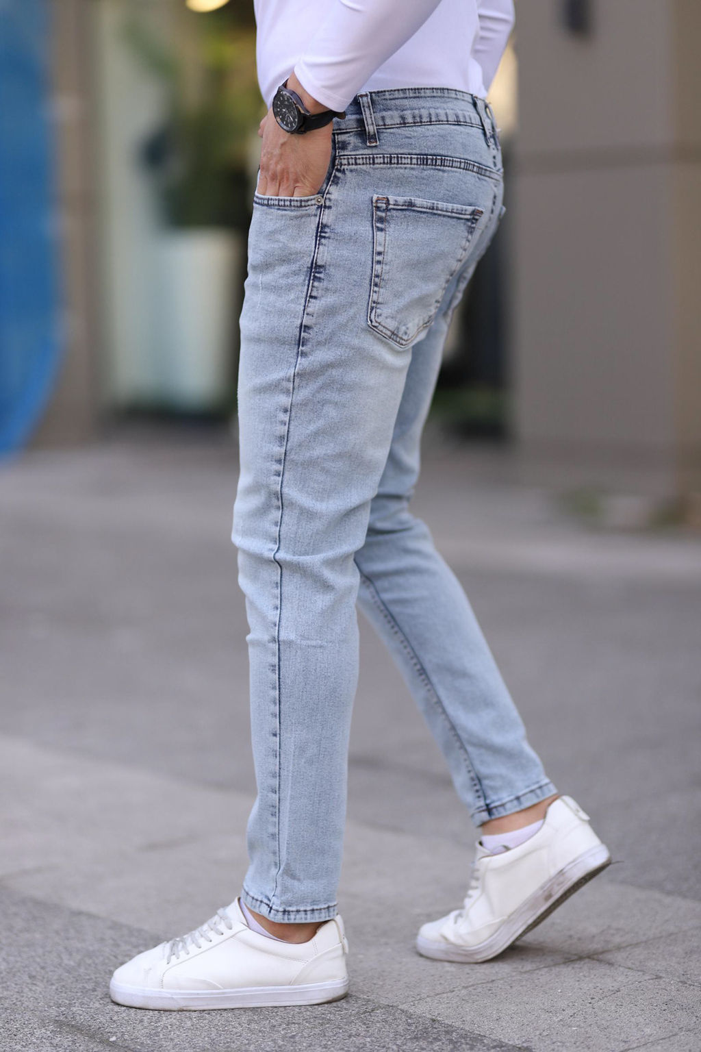 TRENDYOL MAN Antrasit Skinny T?rnakl? Jeans Kot Pantolon TMNAW25JE00013 - Trendyolmilla фото 69