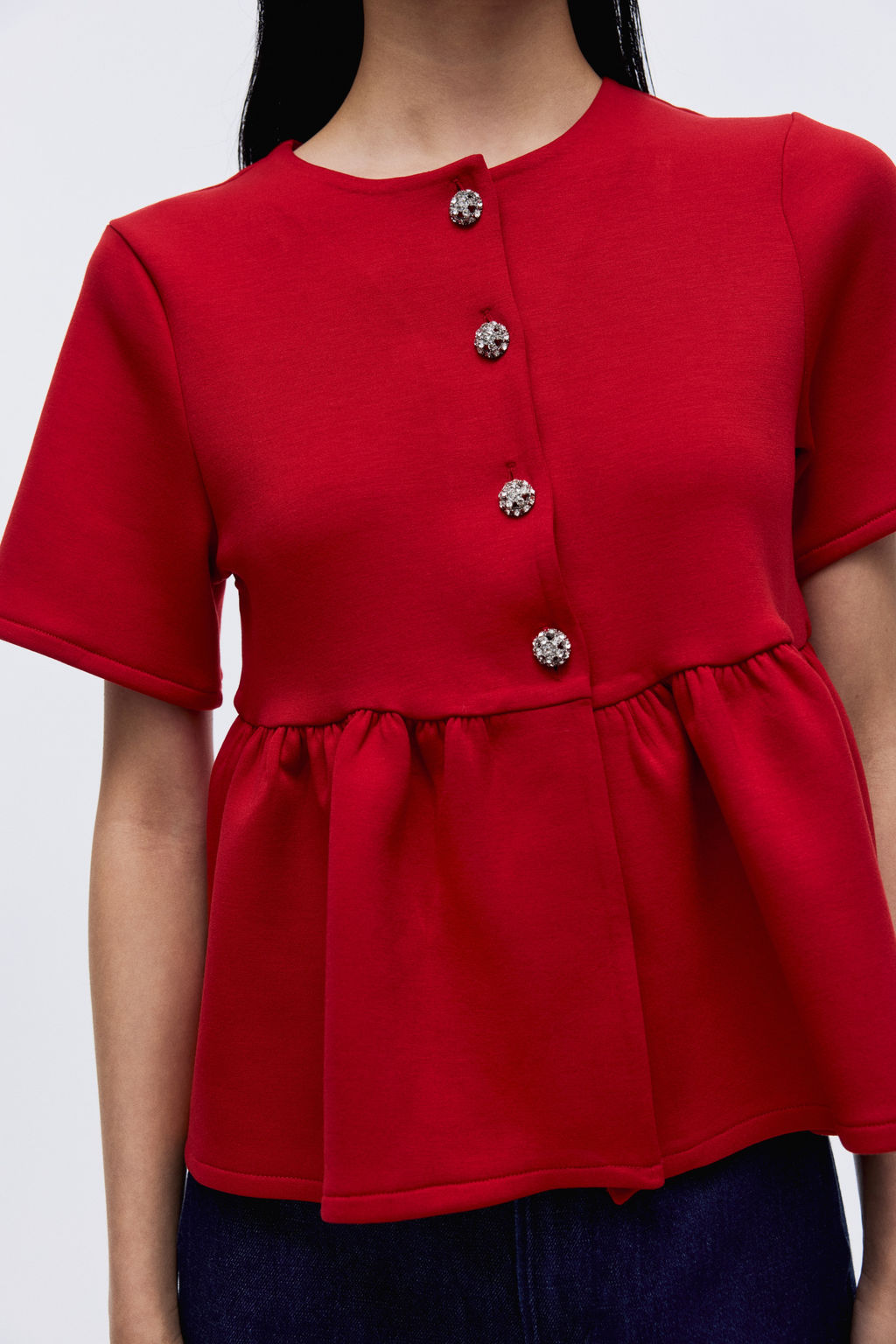 Top con peplum - H&m фото 4