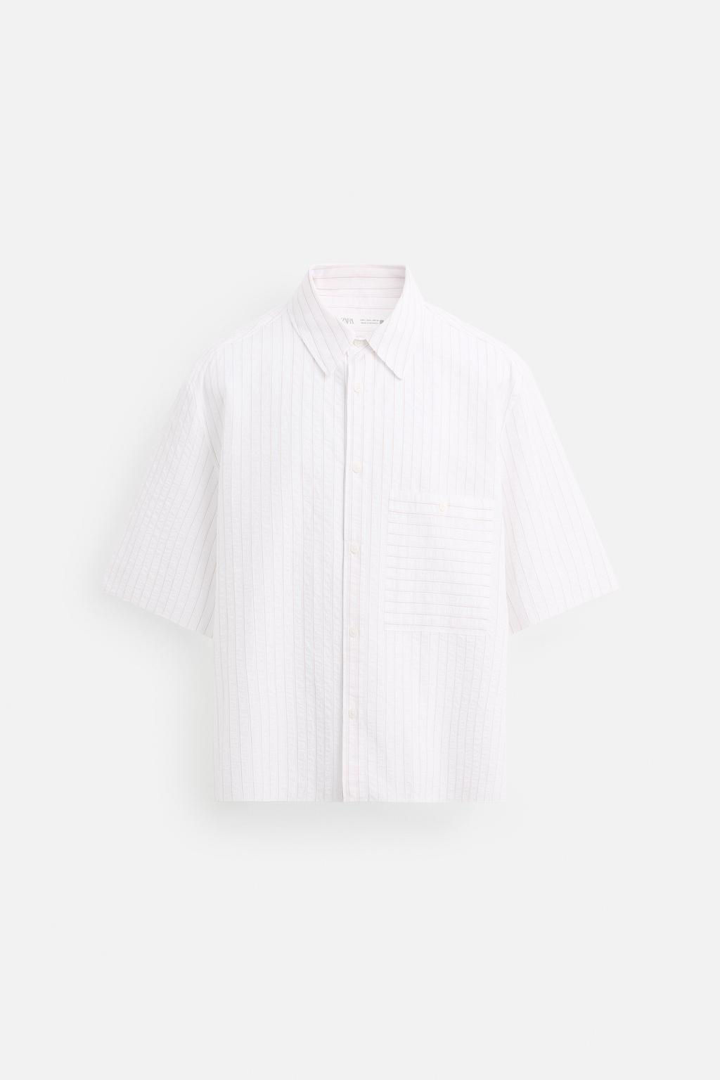 STRIPED SHIRT - Zara фото 7