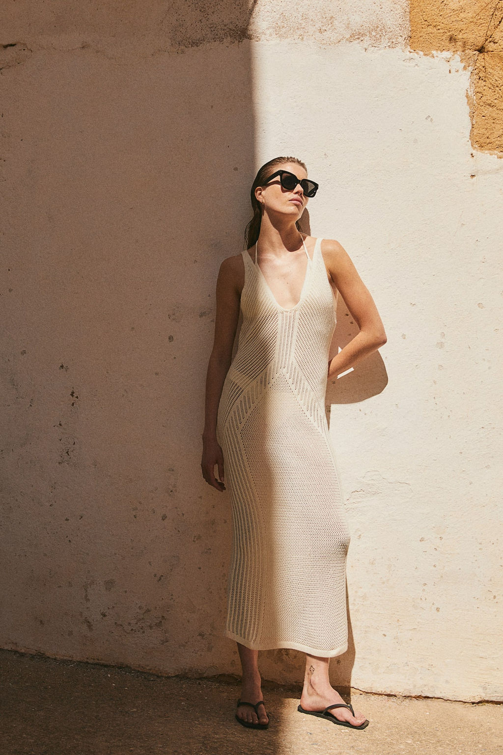 Vestido efecto crochet - H&m фото 2