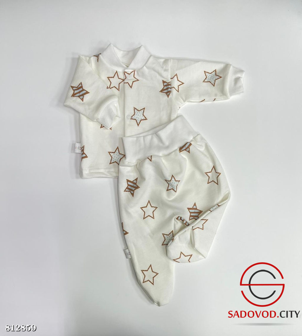 Тёплый костюм-двойка из футера с начёсом