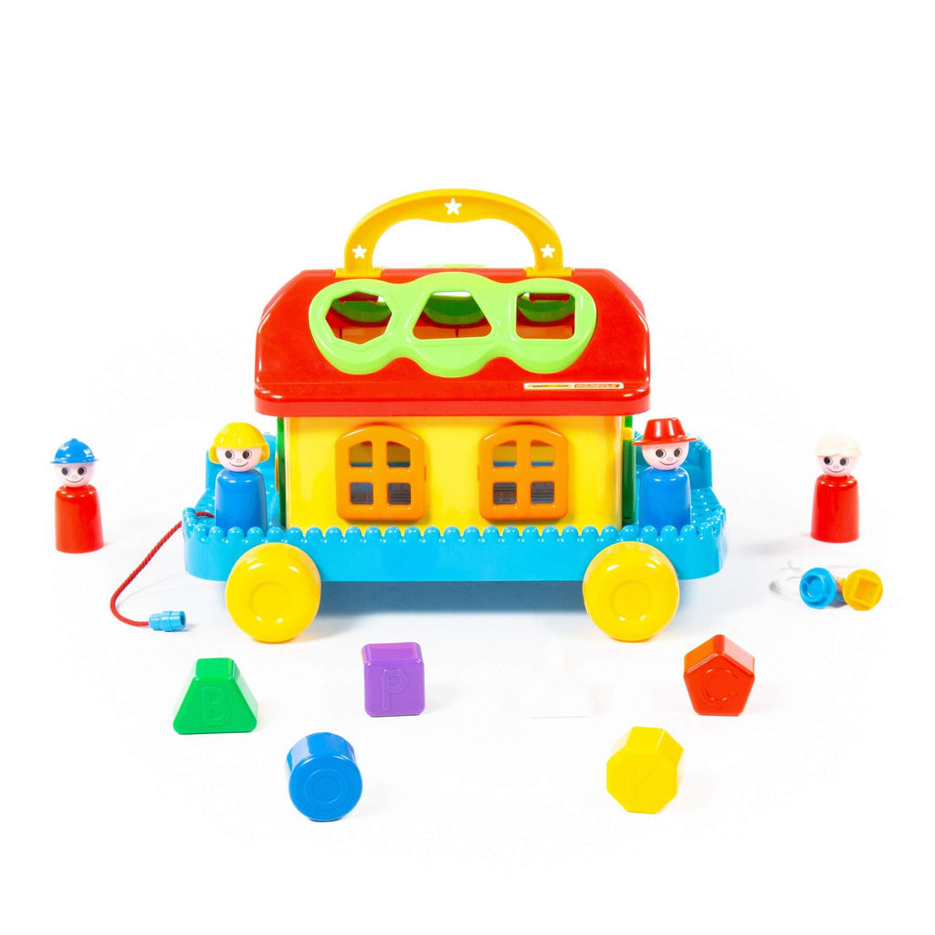 Сказочный домик на колёсиках (в сеточке) - Полесье фото 2