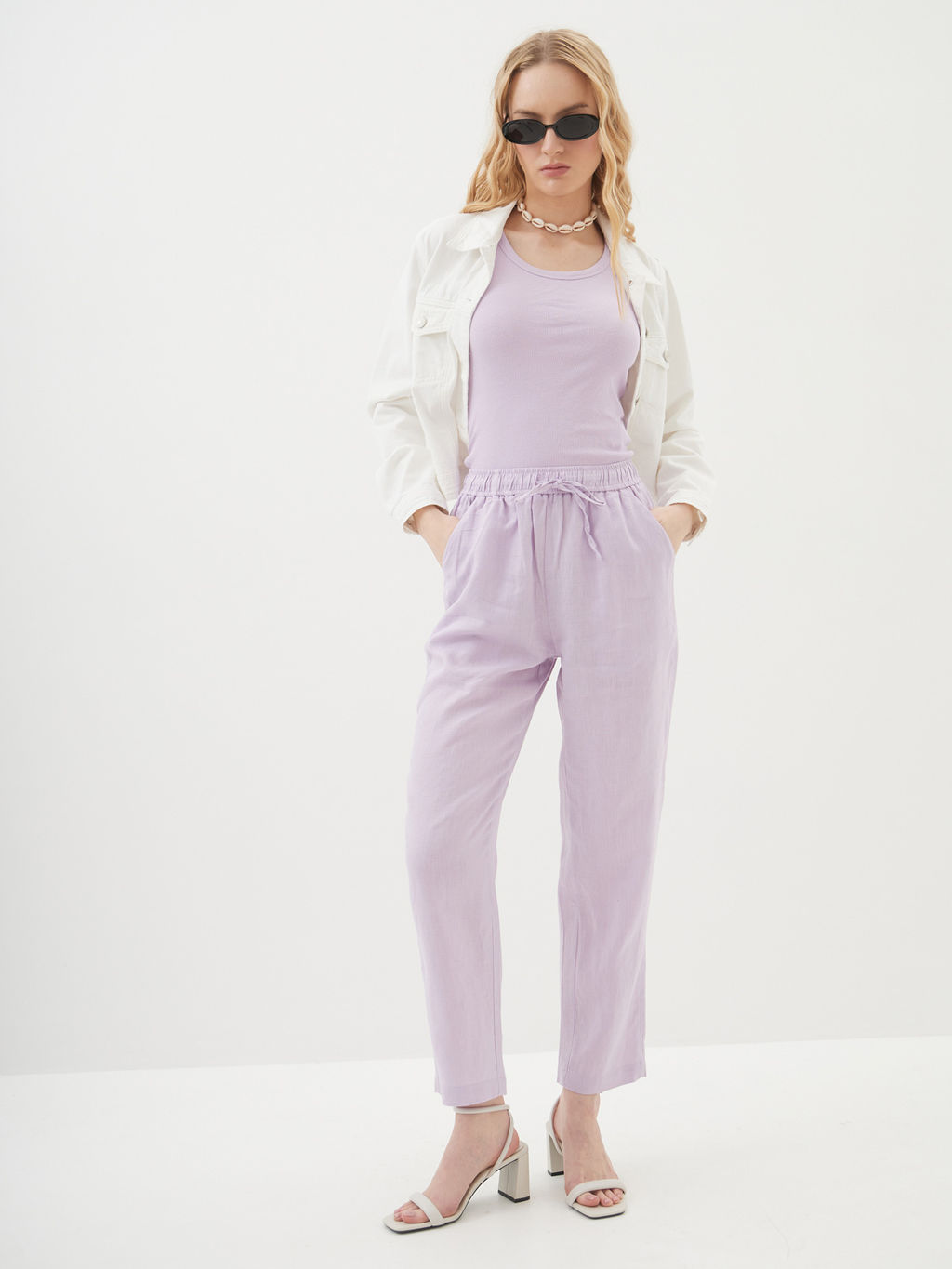 Женские льняные Брюки - Mossmore фото 3