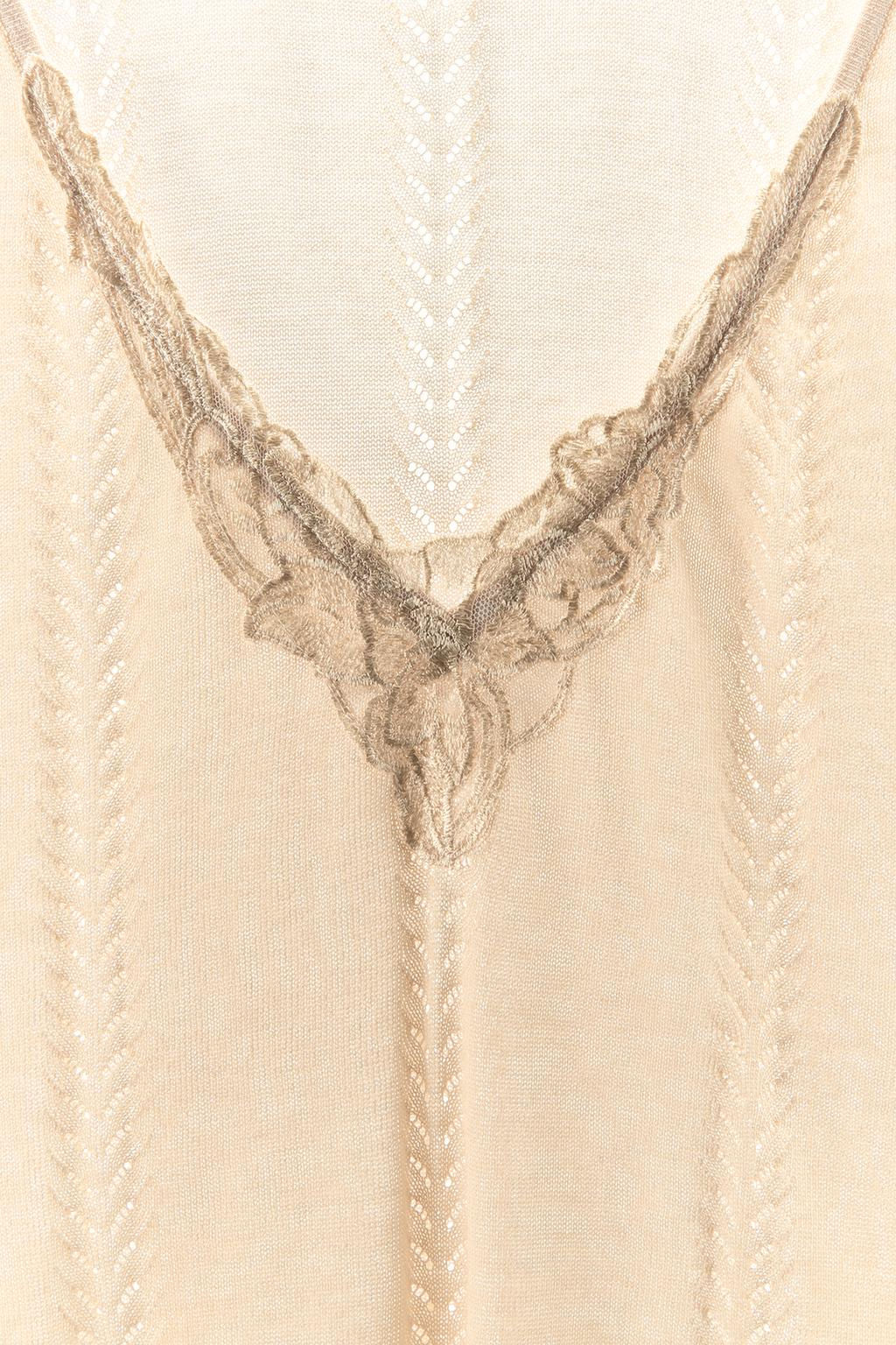 EMBROIDERED KNIT BODYSUIT - Zara фото 10