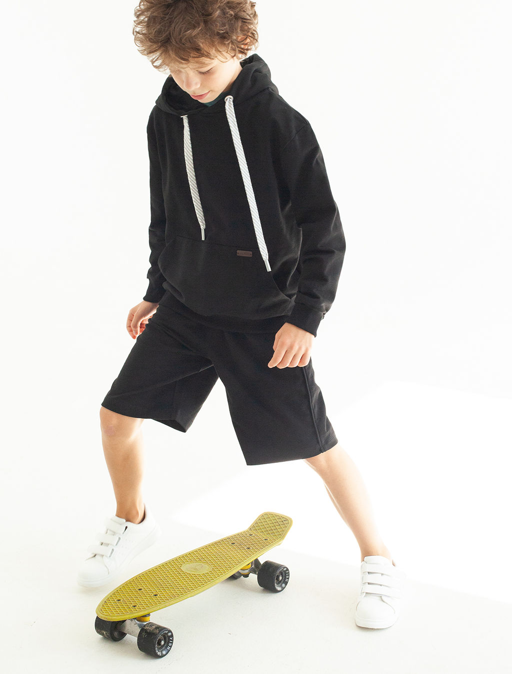 VILATTE / Худи из премиального футера для мальчика  фото 3