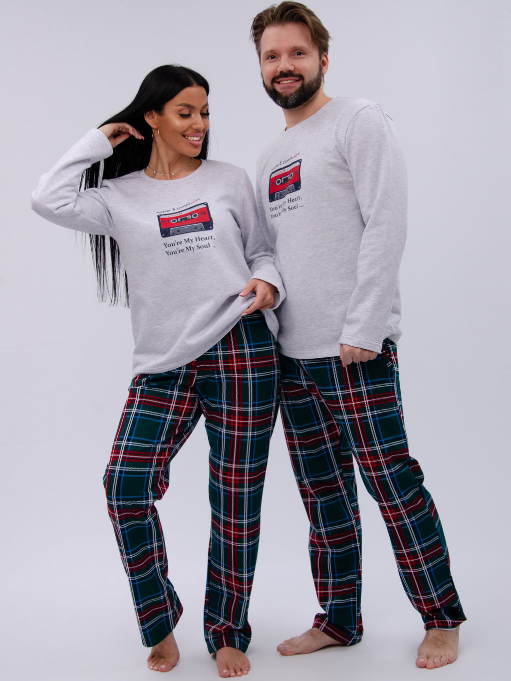 Пижама "Диско 2", футер начёс