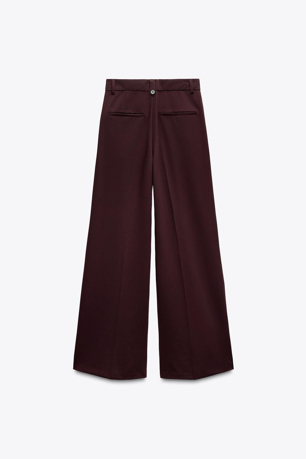 DOUBLE PLEAT TROUSERS - Zara фото 20