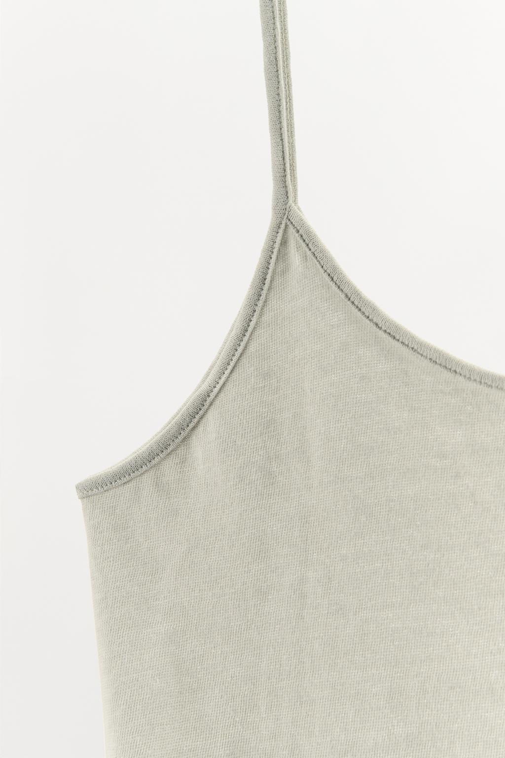 LINEN VEST TOP - Zara фото 15