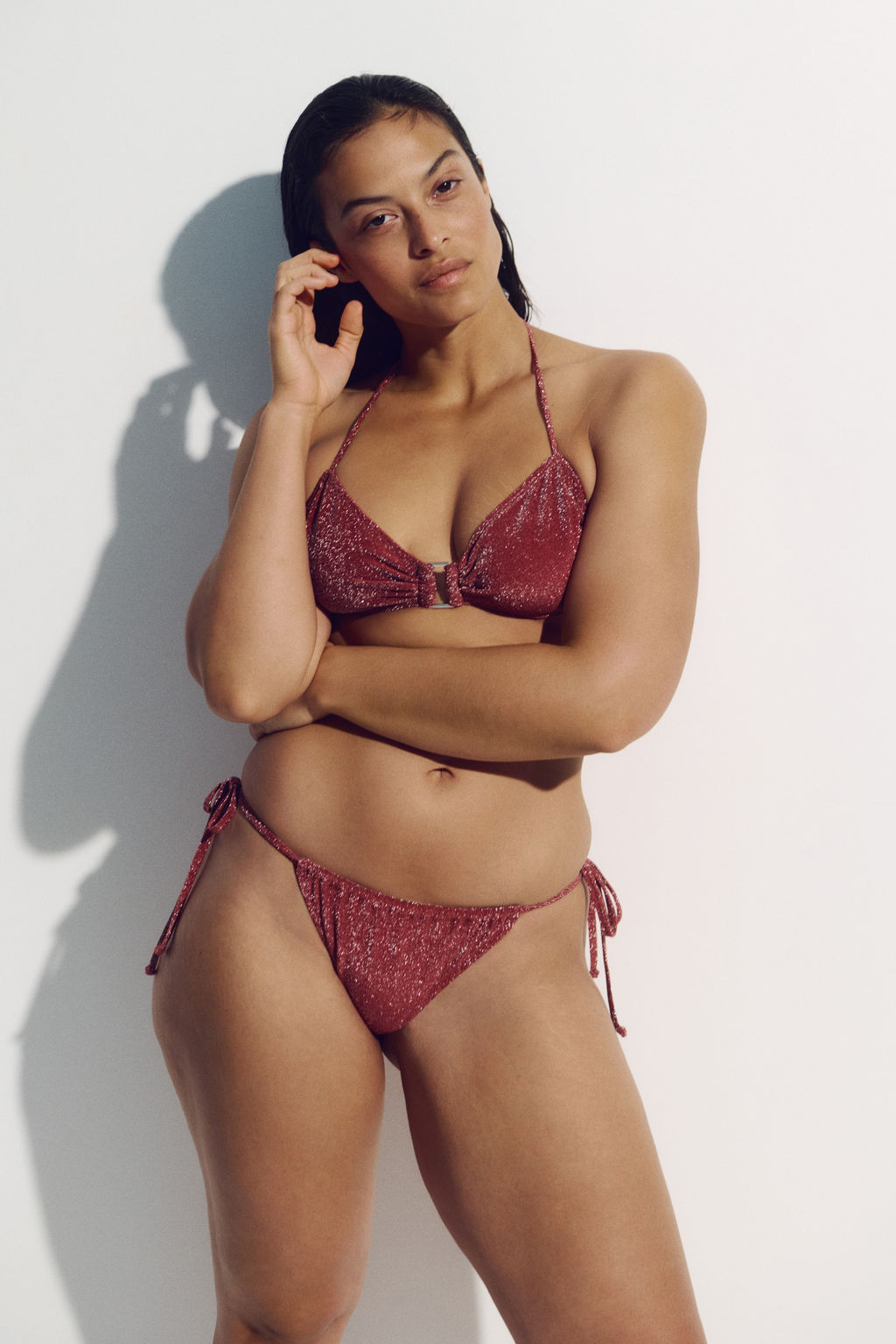Braga de bikini cheeky con tiras de anudar - H&m фото 3