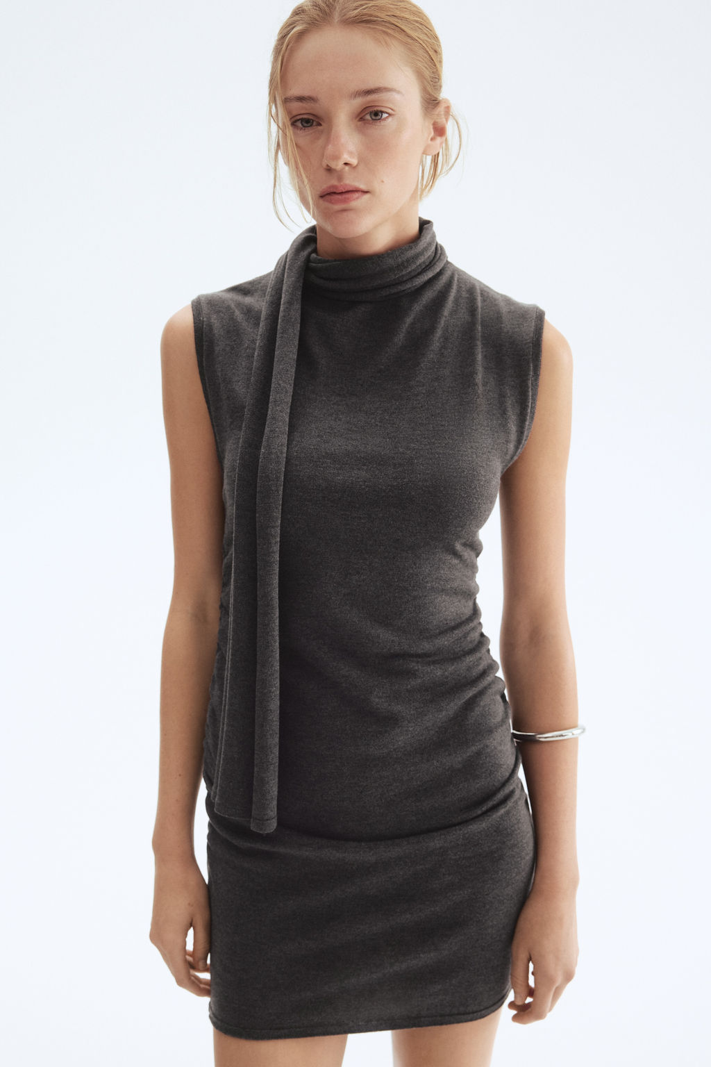 Vestido con cuello fular - H&m фото 2