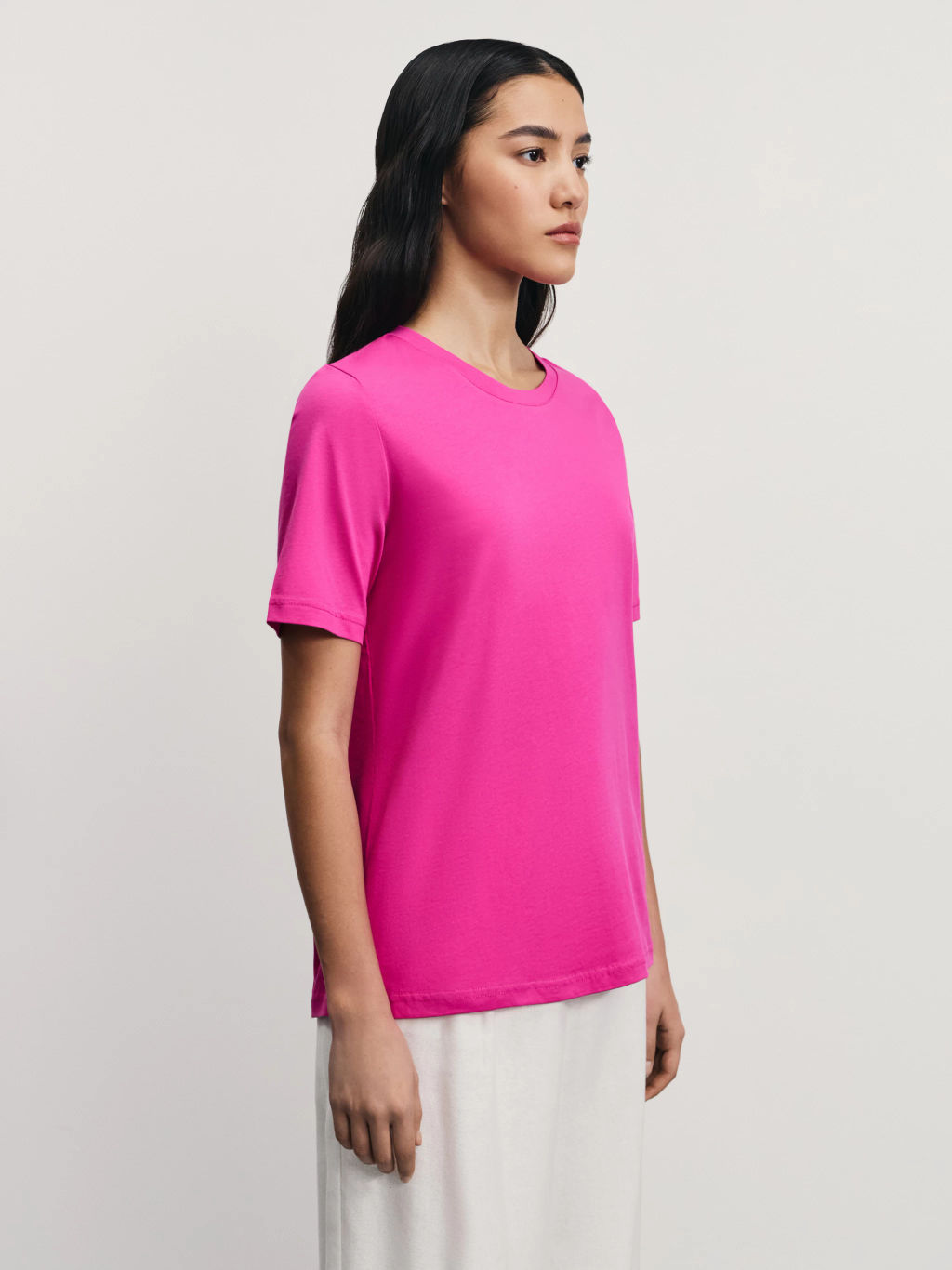 Базовая футболка из хлопка / Zarina  фото 4