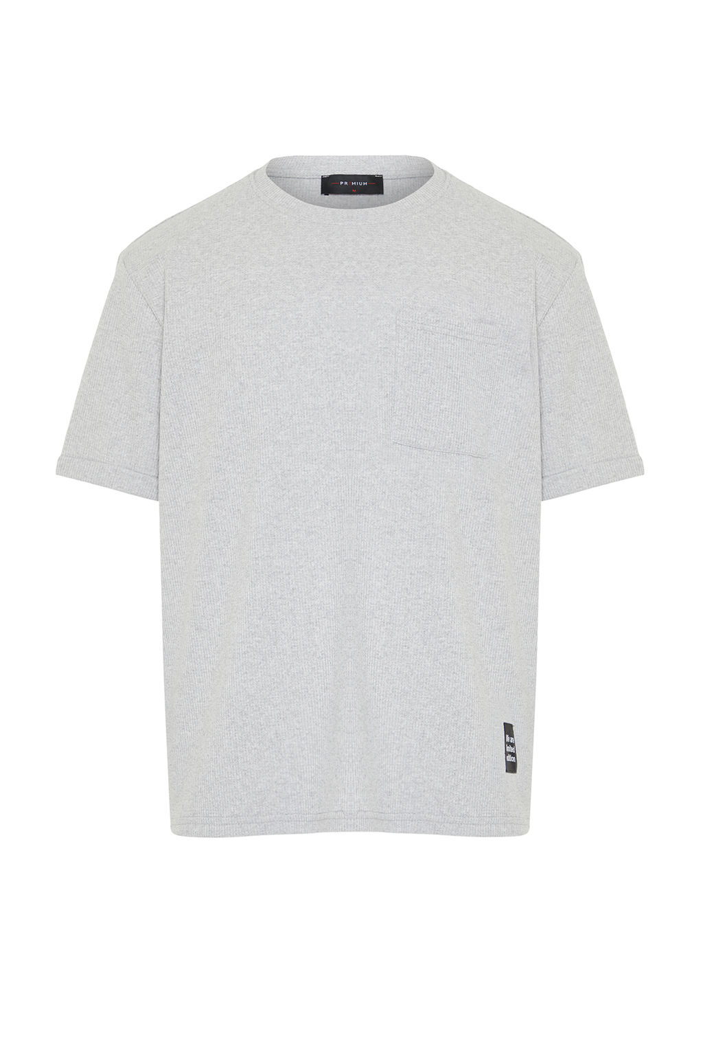TRENDYOL MAN Siyah Oversize/Genis Kesim K?sa Kol Cepli Etiket Detayl? T-Shirt TMNSS23TS00077 - Trendyolmilla фото 35