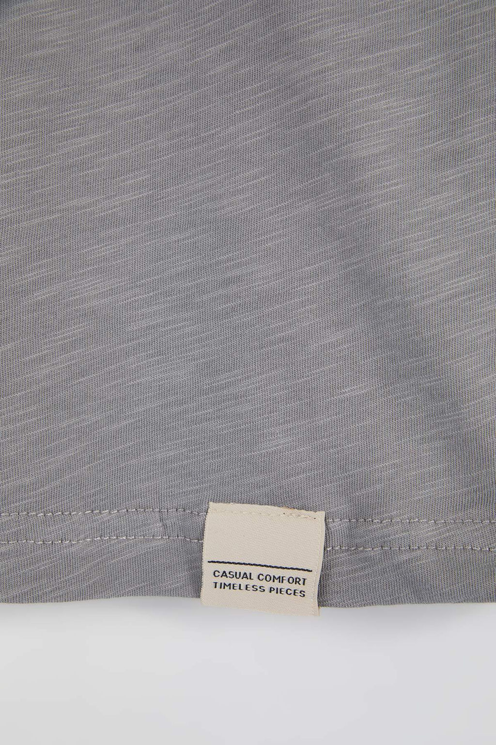 Siyah Oversize/Genis Kesim Basic Etiketli %100 Pamuk Kolsuz T-shirt/Atlet TMNSS25AL00002 - Trendyolmilla фото 12