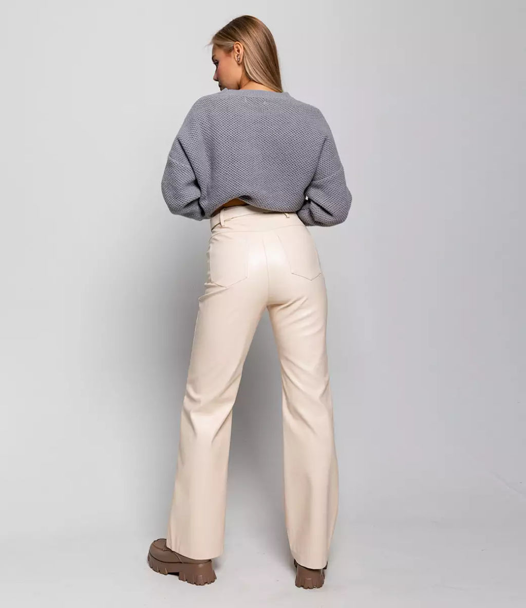 Брюки #КТ6516, кремовый - Dommod фото 4