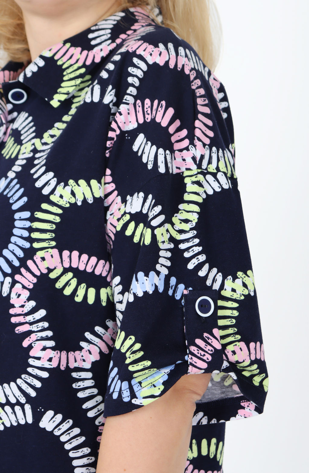 Платье София Х-452 (46-62) кулирка - Лотос фото 9