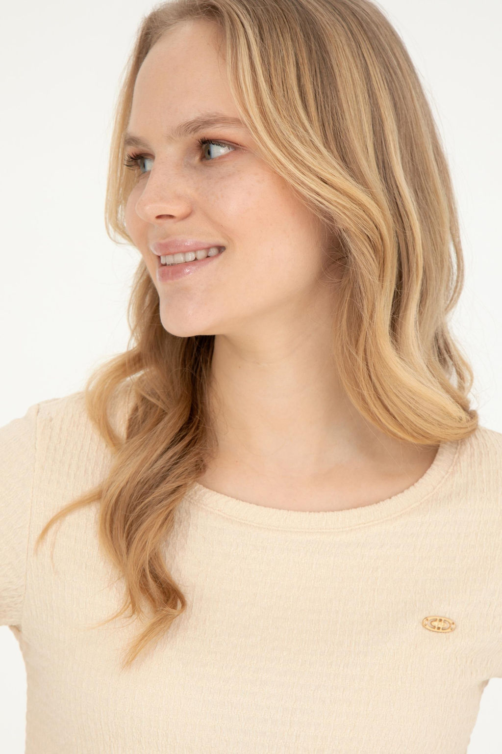 Женская разноцветная футболка - U.s. polo assn фото 9