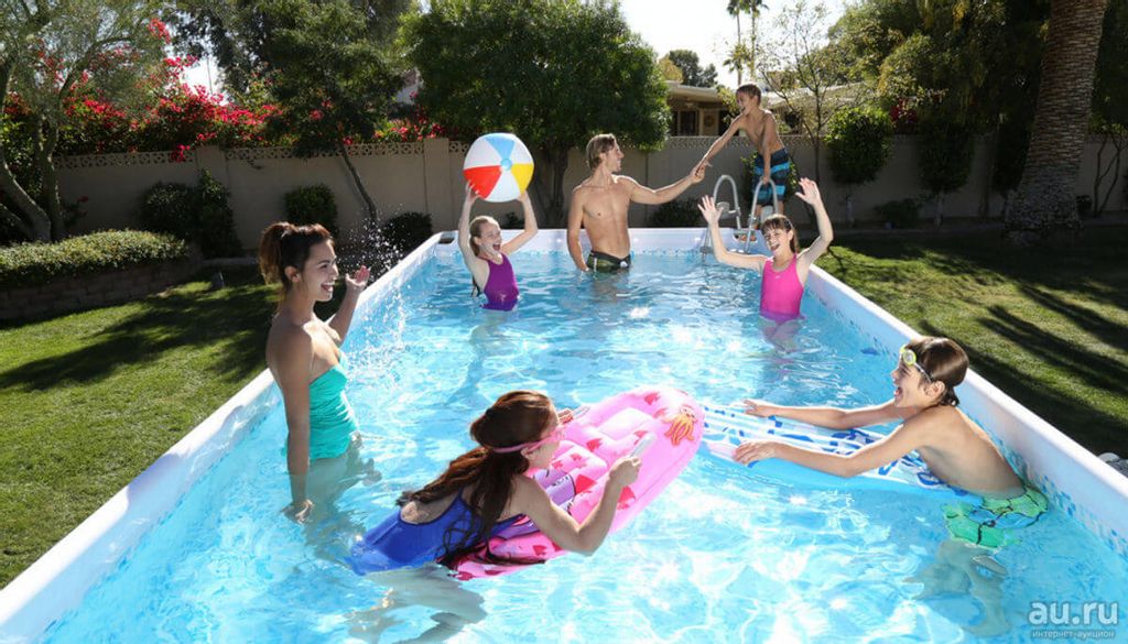 -20% Бассейн на опорах 412х201х122 см Power Steel (песч.фильтр-насос, лестница) Bestway  фото 2