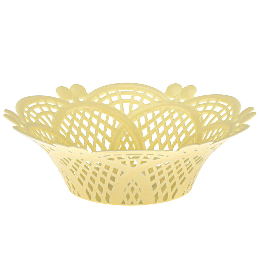 Жасмин Сухарница (фруктовница) пластмассовая д18см, h7см, полипропилен, т.м. NECO (Россия)