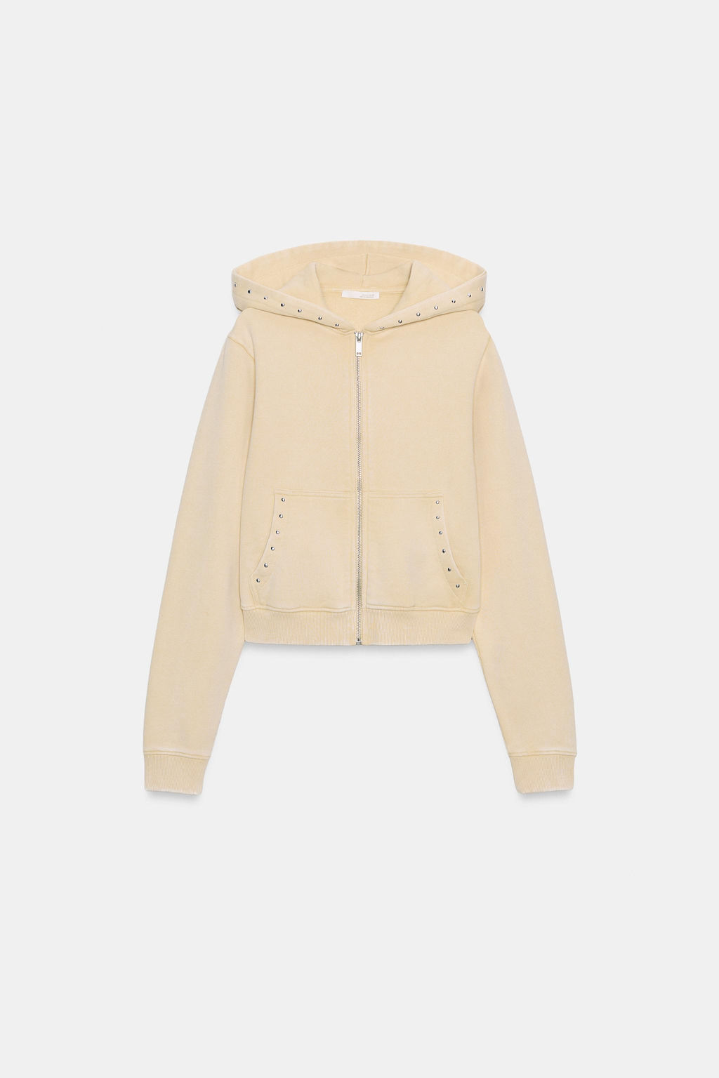 HOODIE WITH STUDS - Zara фото 16