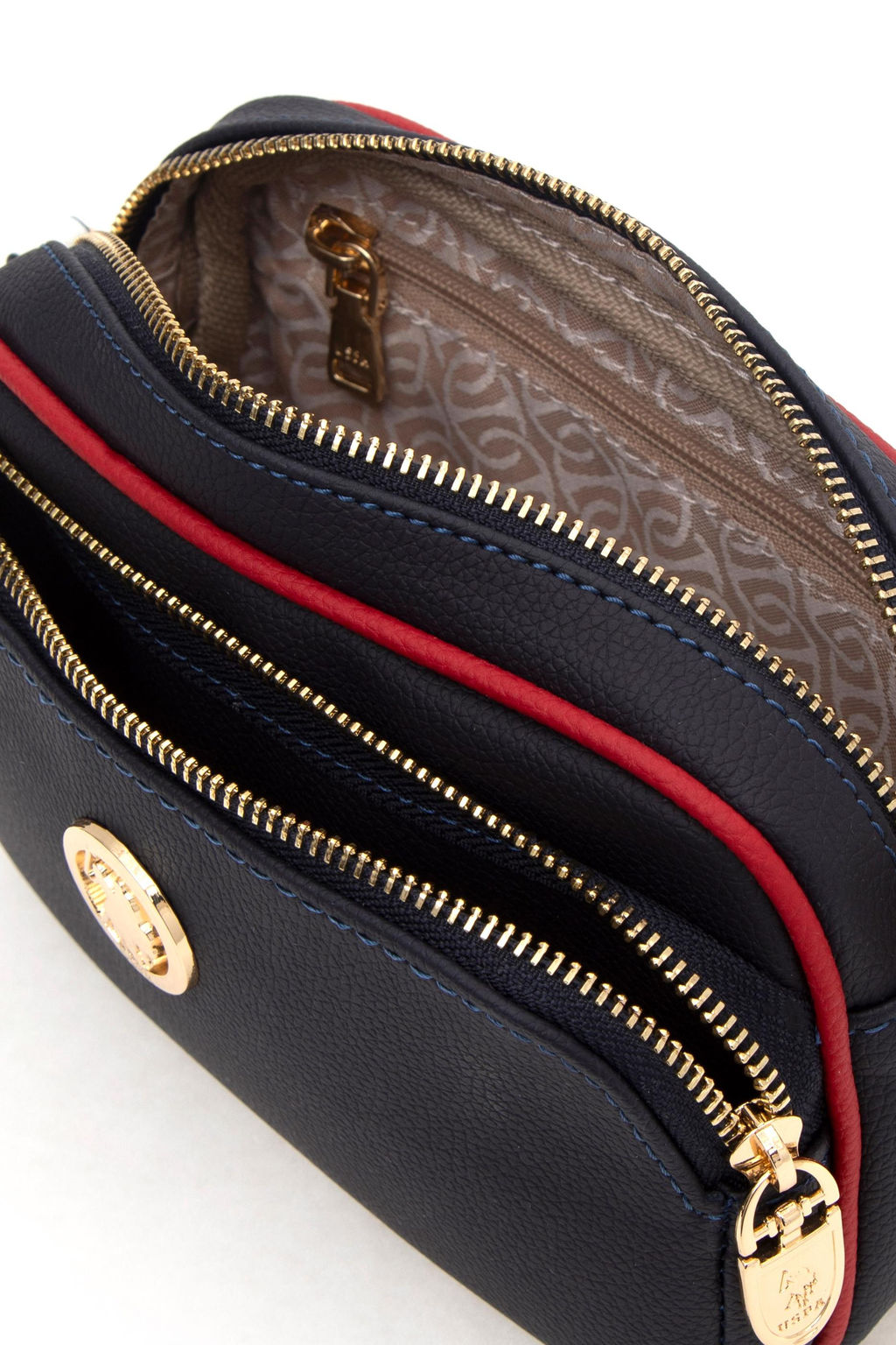 Женская темно-синяя сумка Неожиданная скидка в корзине - U.s. polo assn фото 5