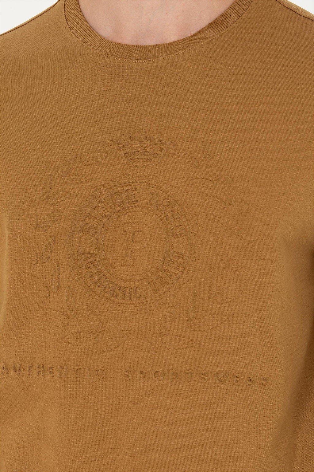 Свитшот мужской U.S. Polo Assn хлопок светло-хаки  фото 14