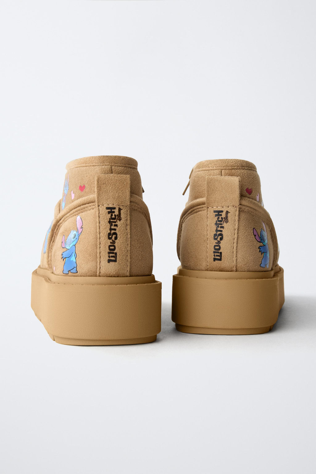 LILO & STITCH  DISNEY SHEEPSKIN ANKLE BOOTS - Zara фото 5