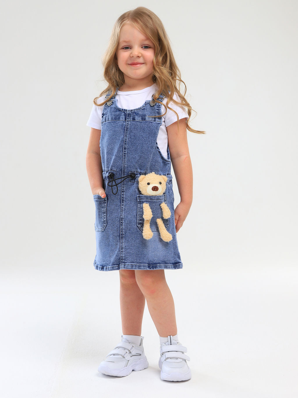 Сарафан джинсовый для девочек