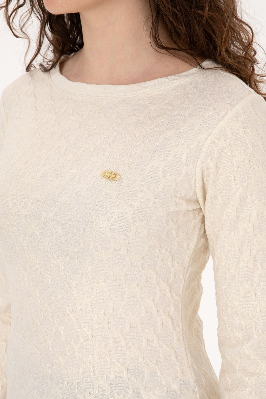 Kad_n Krem Sweatshirt - U.s. polo assn фото 7