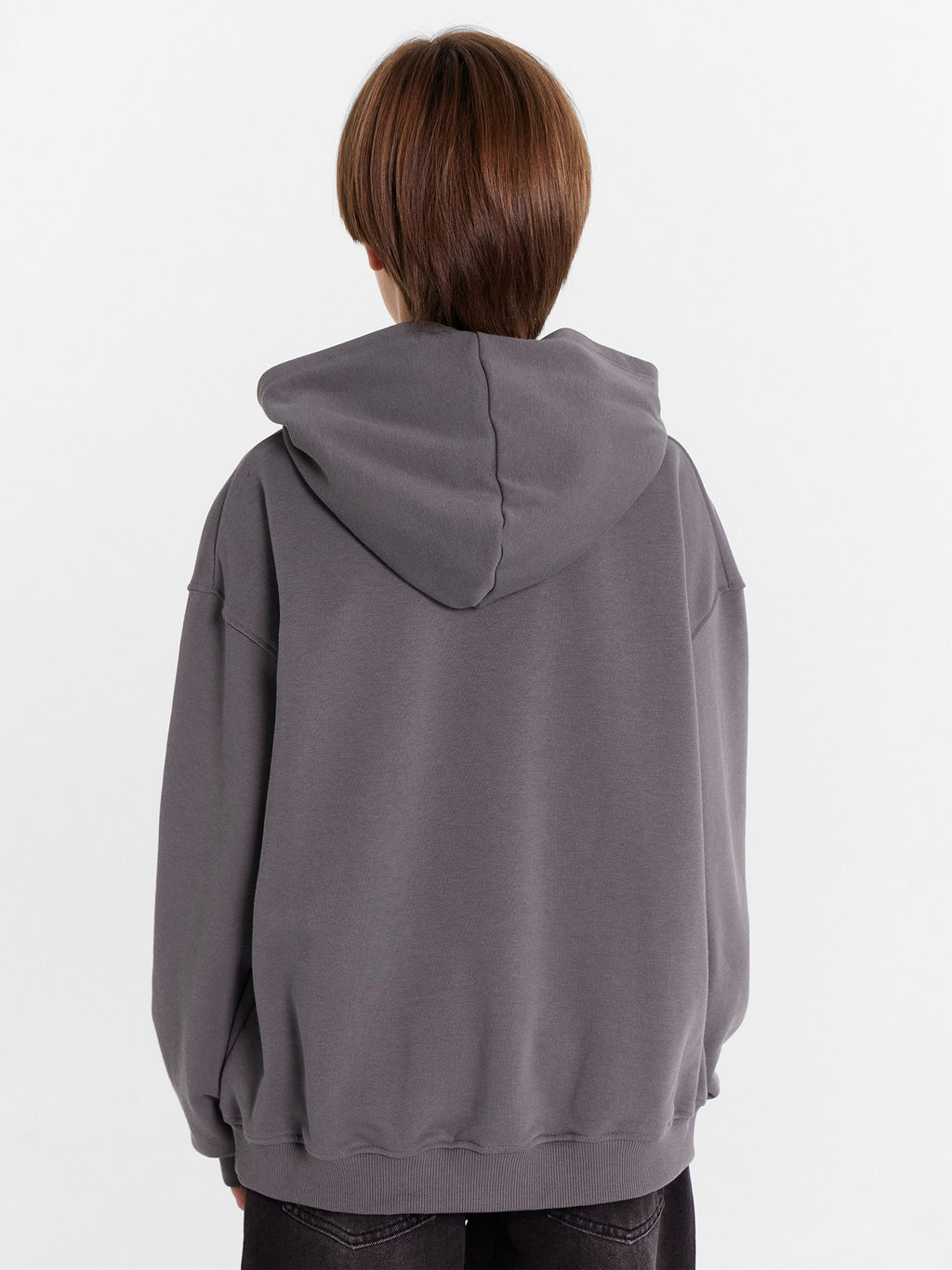 Худи для мальчиков серое с печатью - Mark formelle фото 3