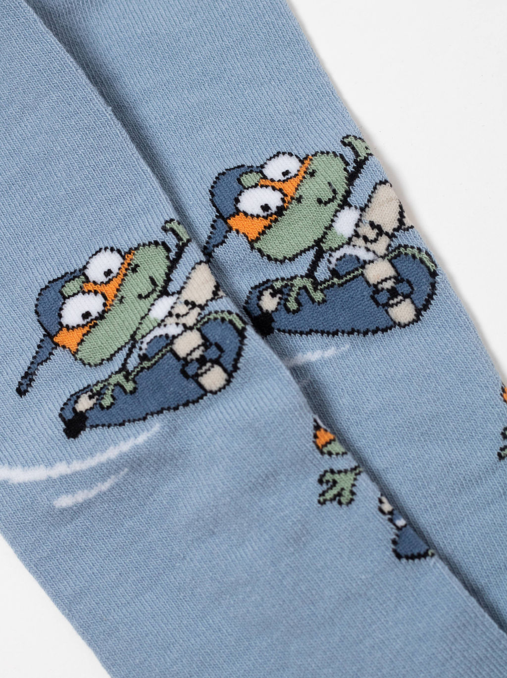 БРЕСТСКИЕ КОЛГОТКИ ДЕТСКИЕ 3280 KIDS (рисунок) СЕРО-ГОЛУБОЙ - Conte elegant фото 4