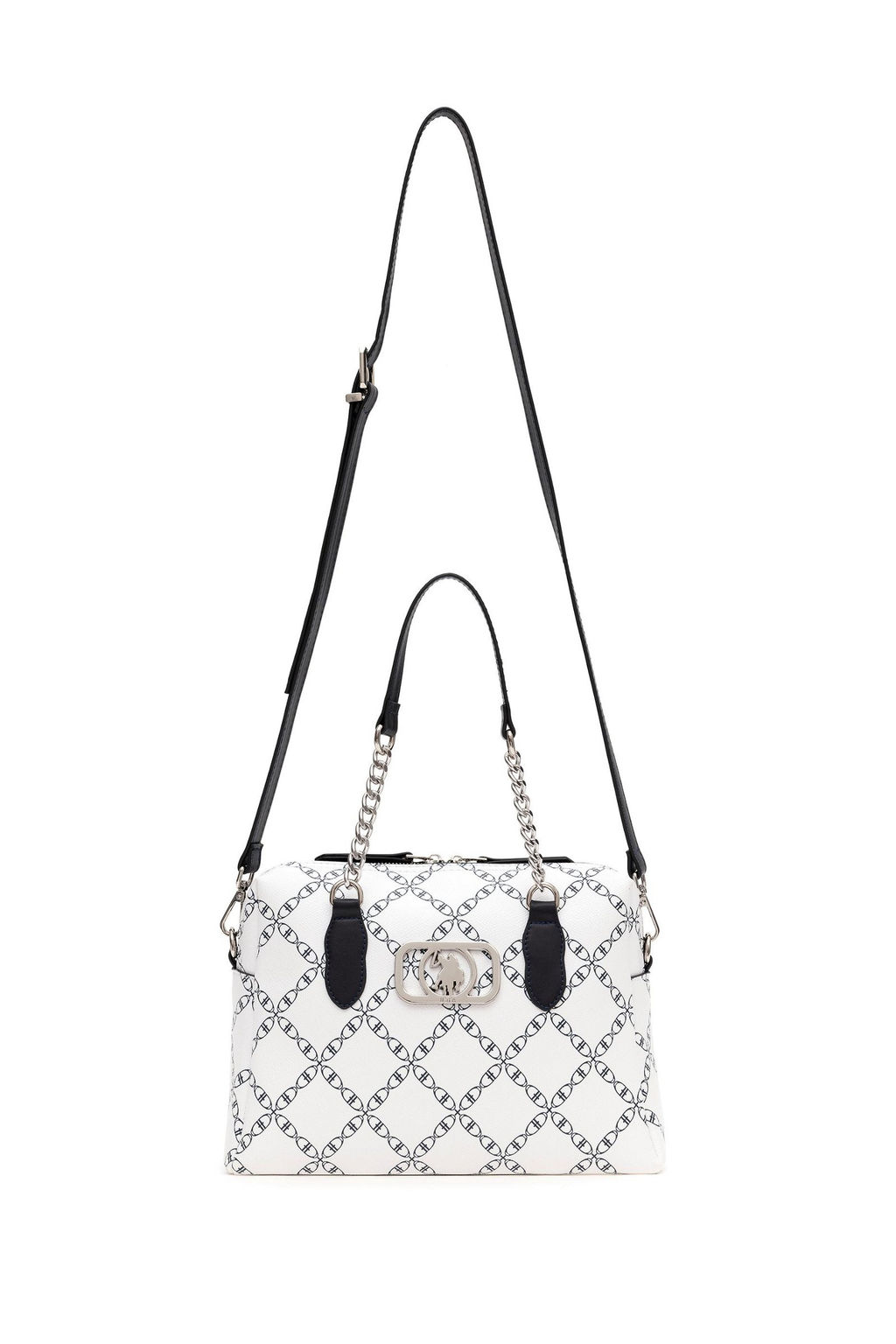 U. S. Polo Assn / Женская белая сумка через плечо - U.s. polo assn фото 6