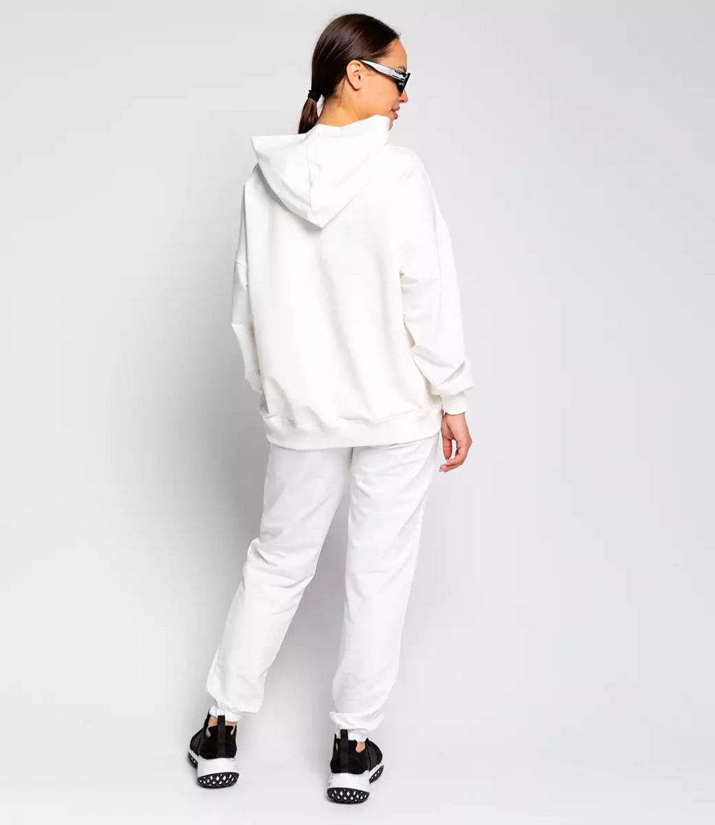 Спортивный костюм #БШ1500, белый