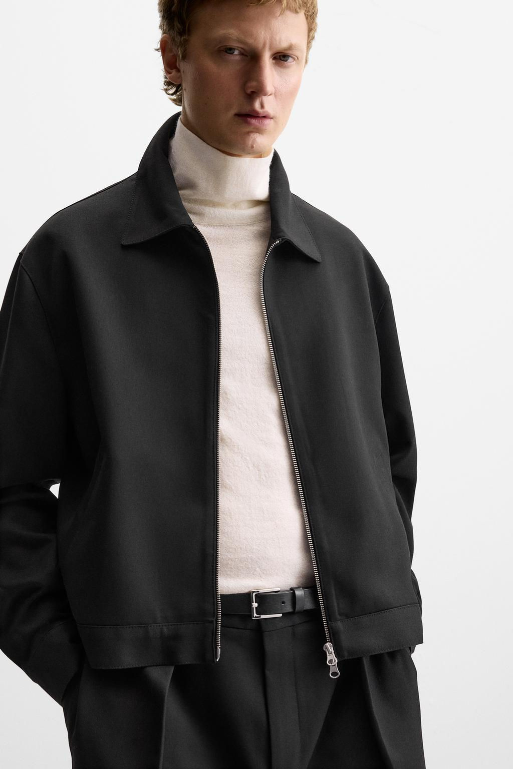 CROPPED FIT JACKET - Zara фото 5