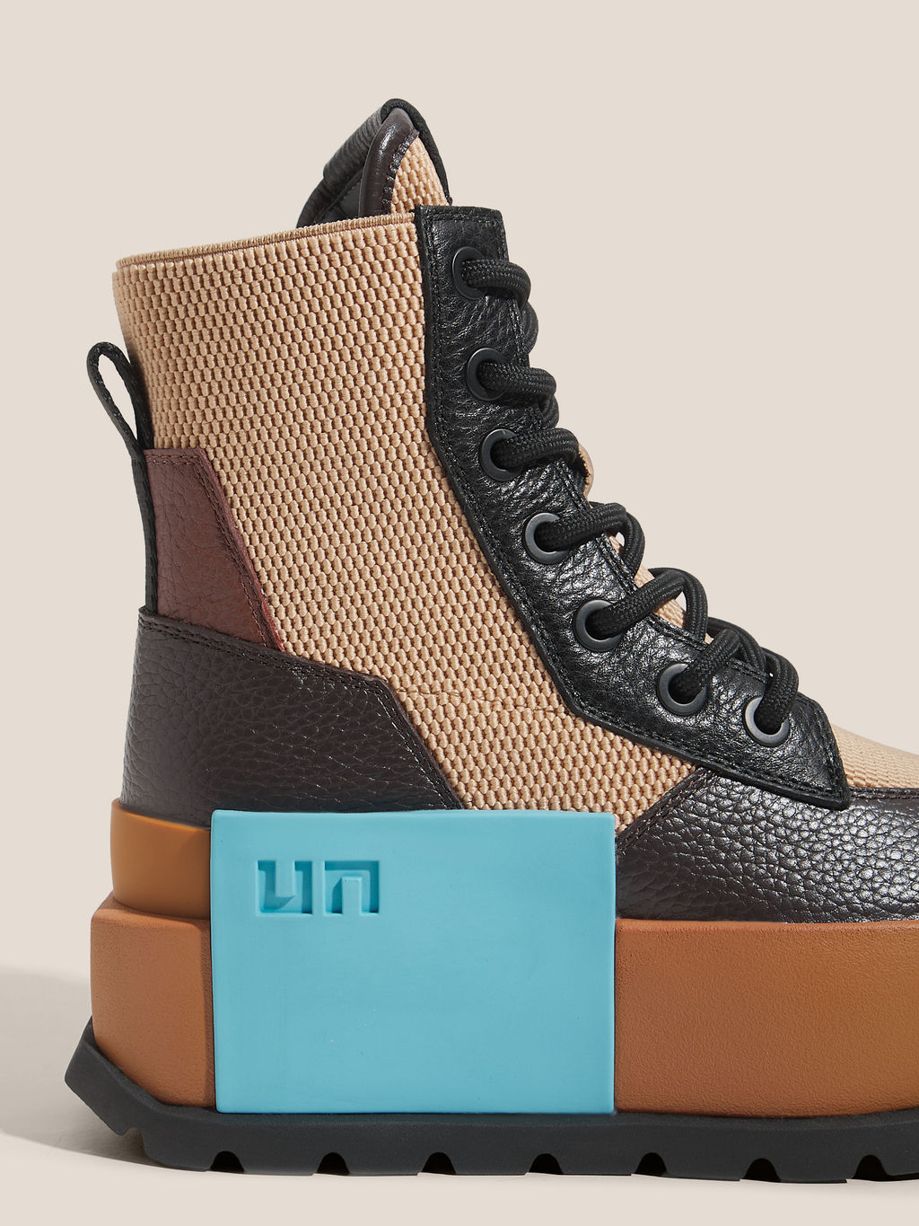 Женские ботинки UNITED NUDE Roko Trooper Артикул 4639590, бежевый